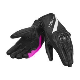 Powertech Motorcycle Lady Gloves Black/Fuchsia/White