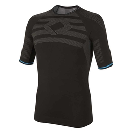 Ultralight Short Sleeve T-Shirt Black/Light-Blue