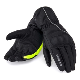Touring Aquadry Gloves CE Black/Yellow Fluo