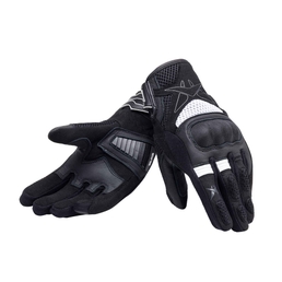 Longway motorcycle gloves for lady Black/Black/White