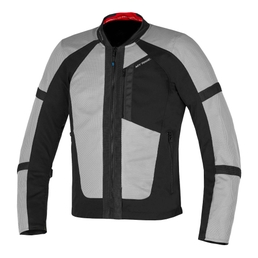 Perforated Body Shield Motorcycle Jacket Ice Black