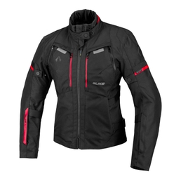 Overtrack 2 Lady motorcycle jacket Black/Black/Red