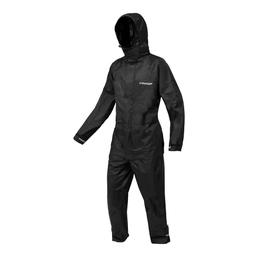 Easy travel waterproof divisible suit Black