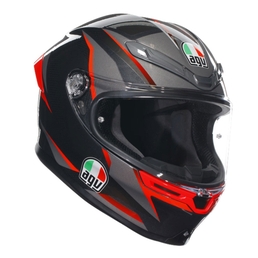 Full helmet k6 s Slashcut black/gray/red