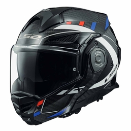Modular helmet Advant X Carbon Future White/Blue/Red