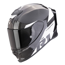 Exo-R1 Carbon Air Supra full face helmet Rally Black/White