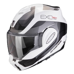 Exo-Tech Pro modular helmet Commuta White/ Silver-
